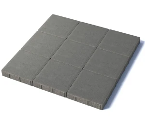 Купите квадратную серую тротуарную плитку от производителя «Поревит»