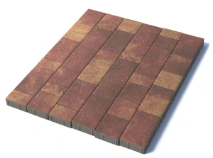 Тротуарная плитка Старый город, 60 мм, гранит, Осень