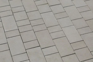  Тротуарная плитка Б.1.Фсм.6 гладкая белая