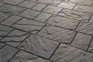 Гладкая серая тротуарная плитка от производителя