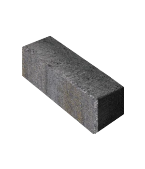 Облицовочный порядовочный вибропрессованный кирпич, Базальт