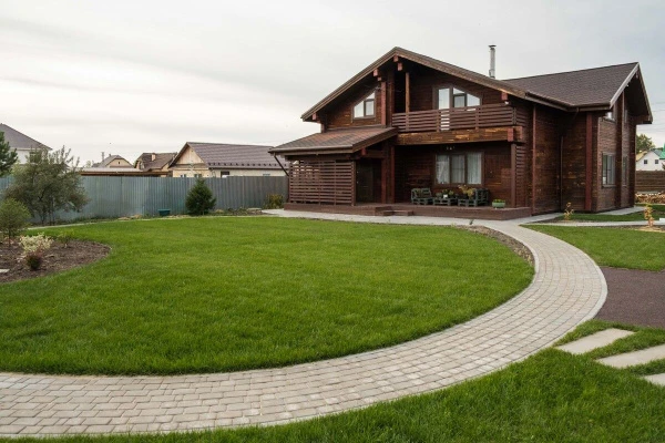 Мощение плитки Стандарт в селе Гусево