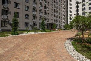 Тротуарная плитка Классико Б.1.КО.6 гладкий листопад, осень