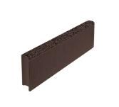 Бордюр шарнирный 500х200х80 мм, коричневый Бордюр шарнирный 500х200х80 мм, коричневый