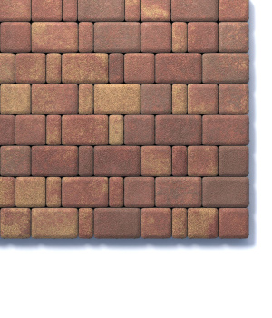 Тротуарная плитка Классико Б.1.КО.6 гранит н/м листопад