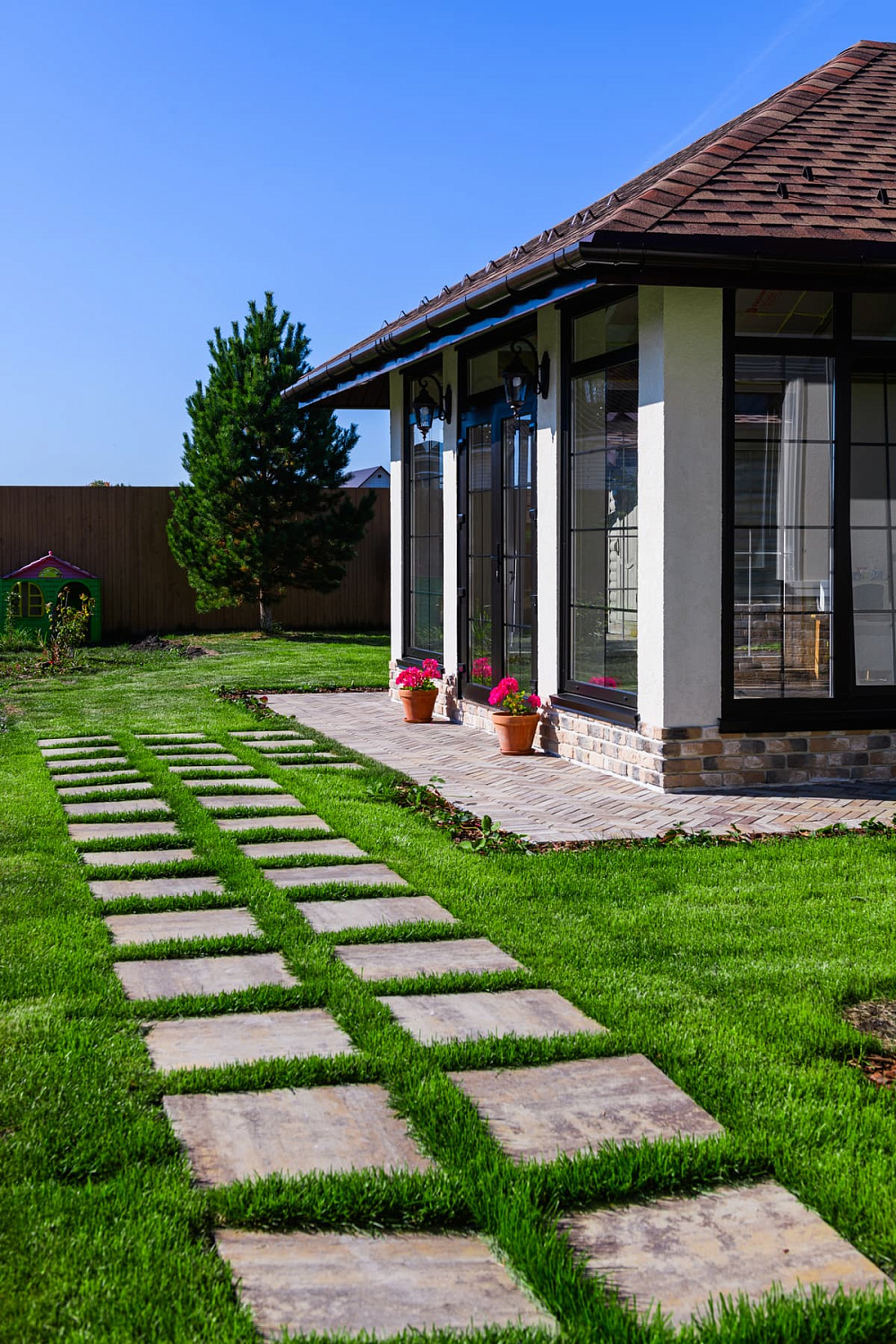 Тротуарная плитка Доломит Паркет и Квадрат в Перевалово